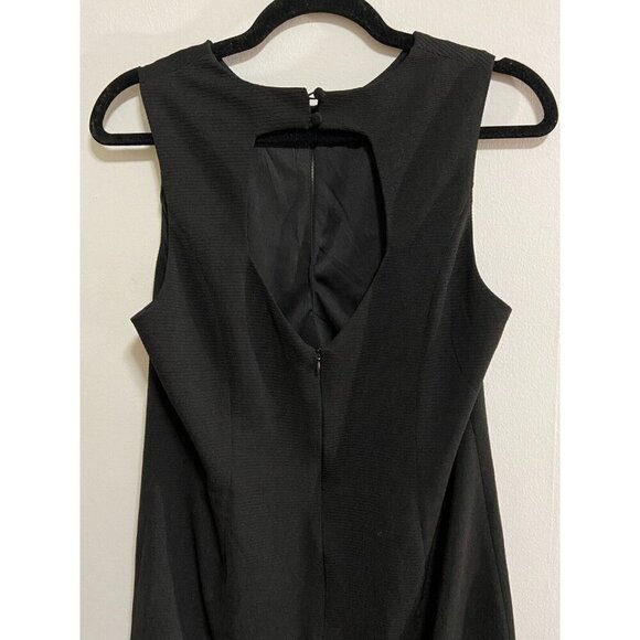 Sparkle & Fade Women's Sleeveless Black Fitted Dress Size L - Picture 5 of 13